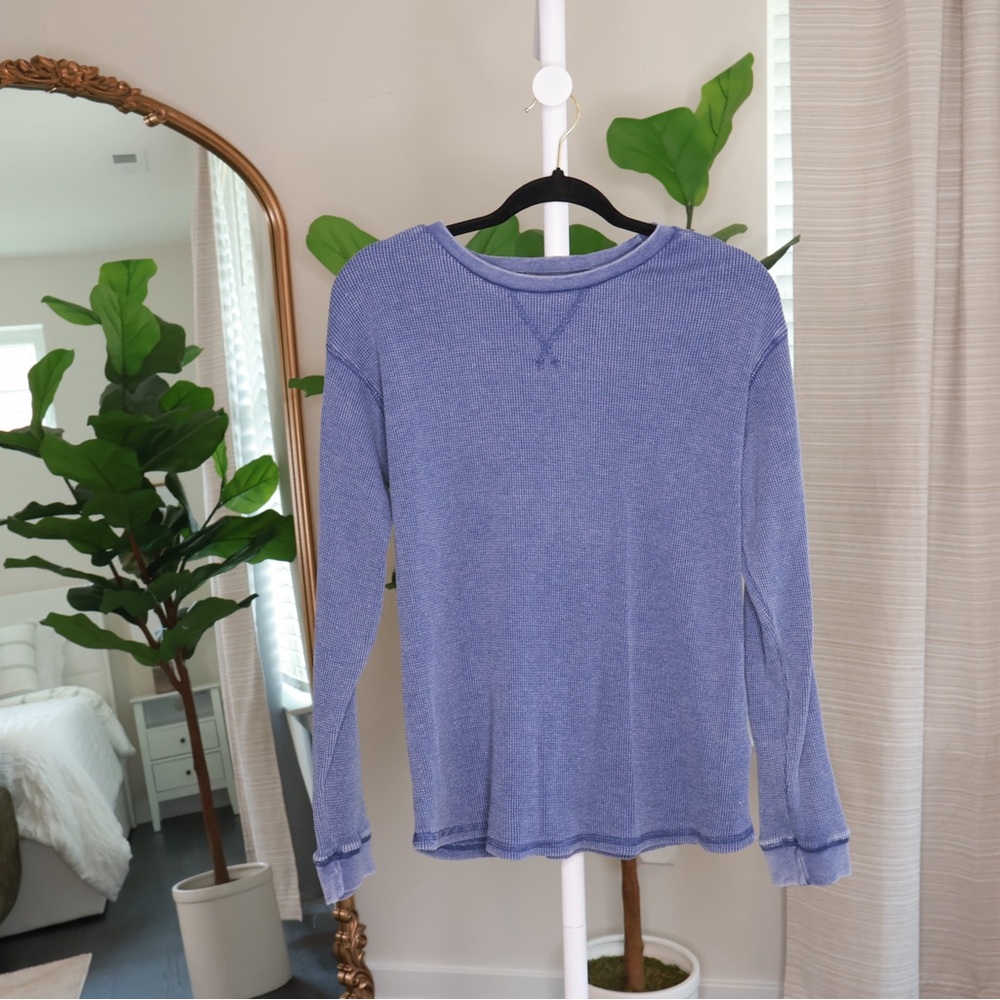 Blue Long Sleeve Tee